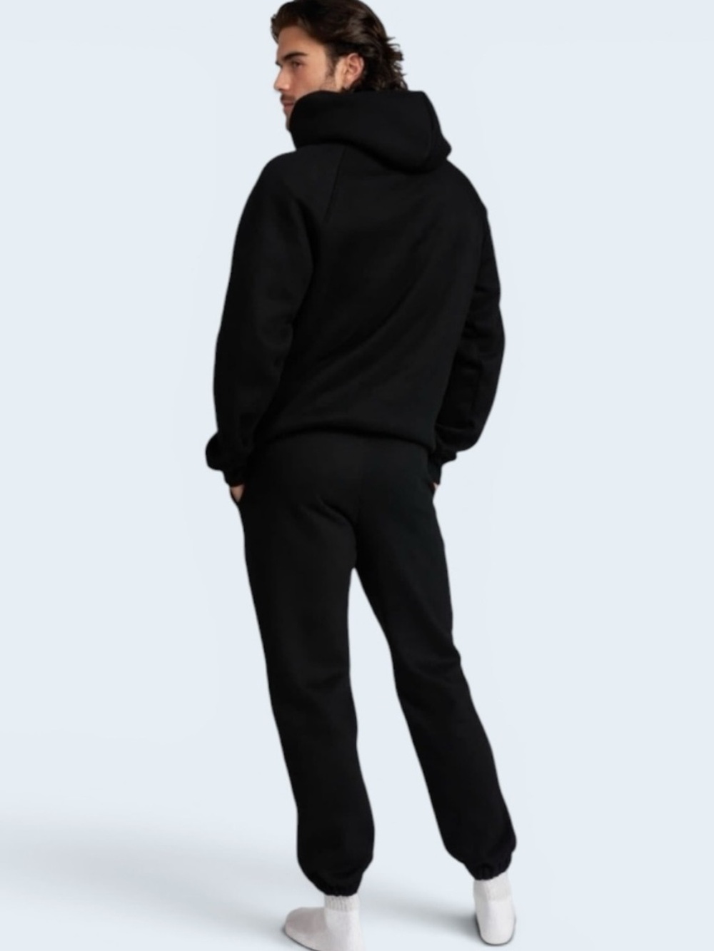 Comfrt Tranquil Oversized Sweatpants Obsidian Black Large - Picture 4 of 13